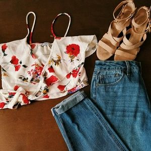 Fashion nova floral shirt